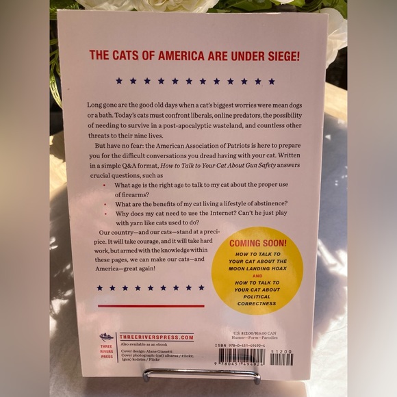 NEW How To Talk To Your Cat About Gun Safety Book - Picture 2 of 11